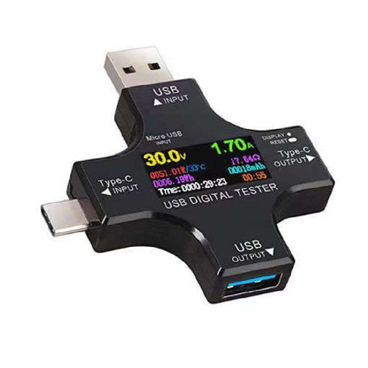 USB C Voltages Meter with Innovative Double Direction Current Measurement Digital USB Tester USB Charger Indicator Devce 1
USB C Voltages Meter with Innovative Double Direction Current Measurement Digital USB Tester USB Charger Indicator Devce 1