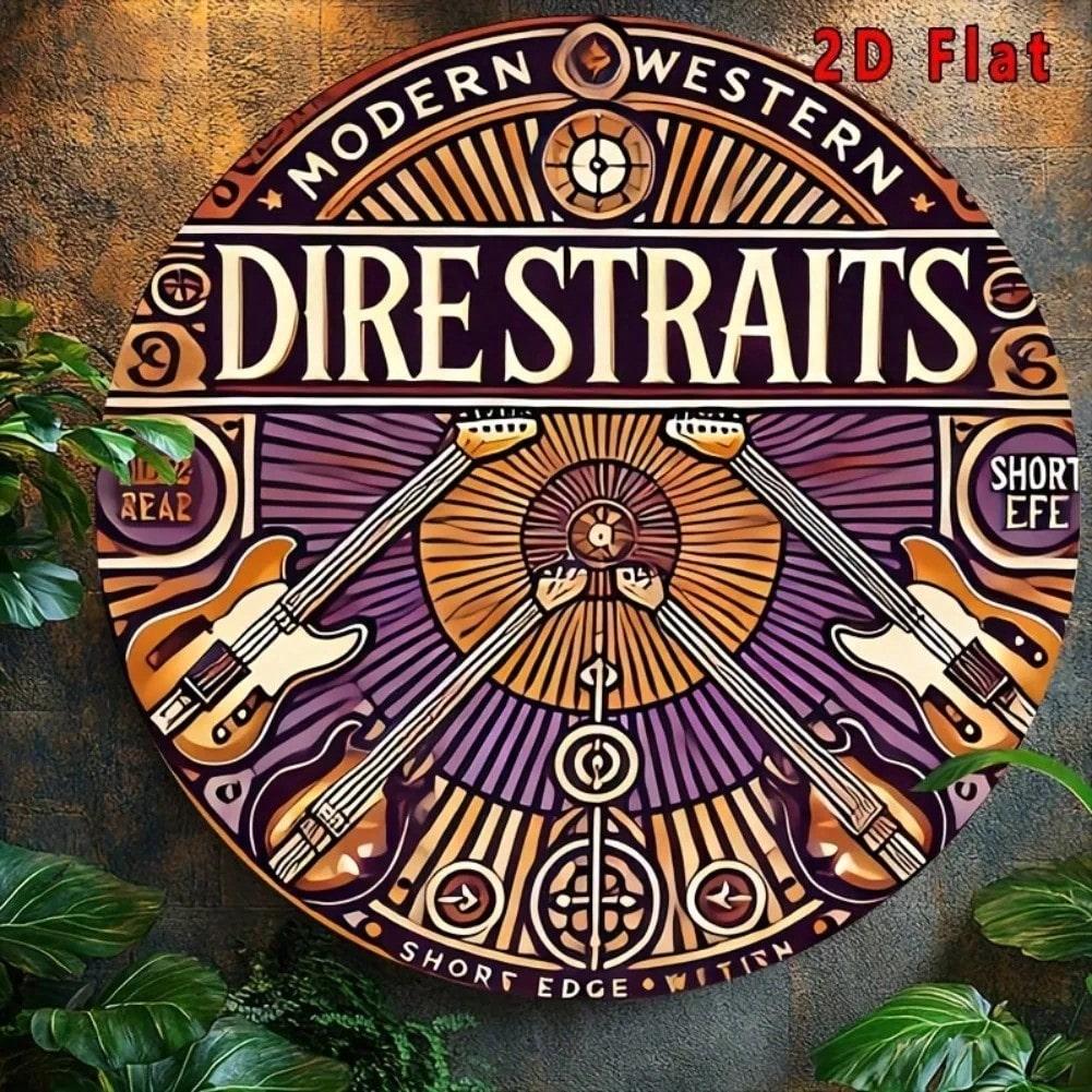 Vintage Dire Straits Tin Sign 2D Wall Art For Bar Cafe Office Decor 20x20
Vintage Dire Straits Tin Sign 2D Wall Art For Bar Cafe Office Decor 20x20