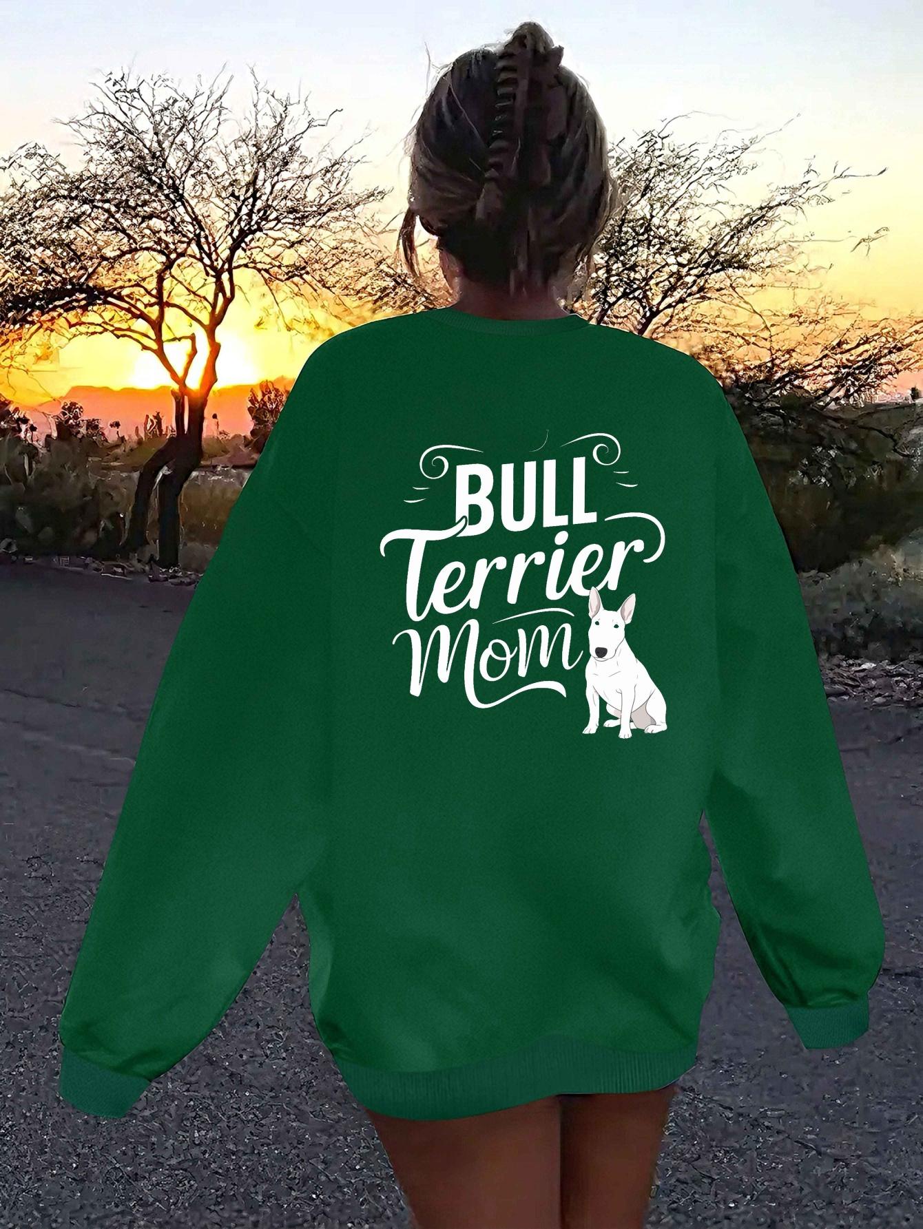 Женские свитшоты Мама Бультерьера XXL зелёный
Женские свитшоты Мама Бультерьера XXL зелёный