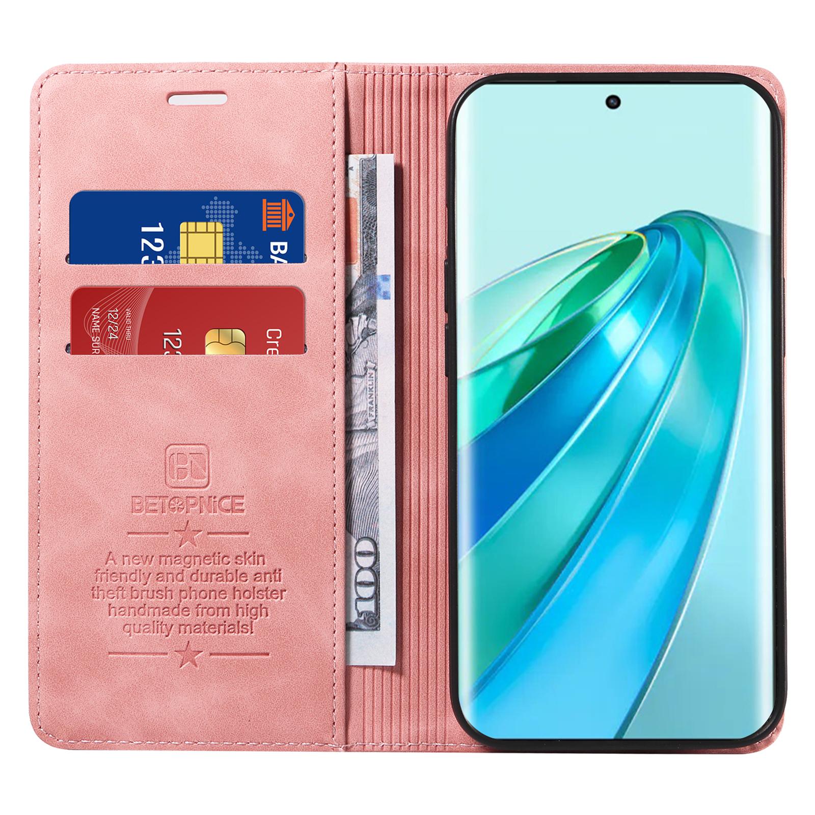 BETOPNICE 003 For Honor X9a 5G/X40 5G/Magic5 Lite 5G Cover RFID Blocking Wallet Leather Phone Case Pink 
BETOPNICE 003 For Honor X9a 5G/X40 5G/Magic5 Lite 5G Cover RFID Blocking Wallet Leather Phone Case Pink