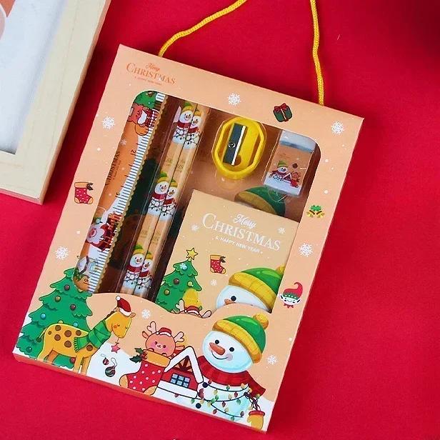 The Study Set Gift Given By Santa Claus Pencil Stationery Set Children Student Office Supplies Kawaii Prize Birthday New Year жовтий
The Study Set Gift Given By Santa Claus Pencil Stationery Set Children Student Office Supplies Kawaii Prize Birthday New Year жовтий