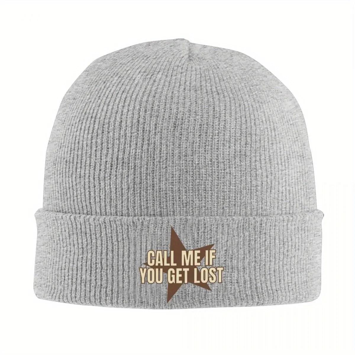 Call Me If You Get Lost Bonnet Hats star brown Knitted Hat Unisex Women Retro Thermal Elastic Beanie Hats Spring Kpop Design Cap
Call Me If You Get Lost Bonnet Hats star brown Knitted Hat Unisex Women Retro Thermal Elastic Beanie Hats Spring Kpop Design Cap