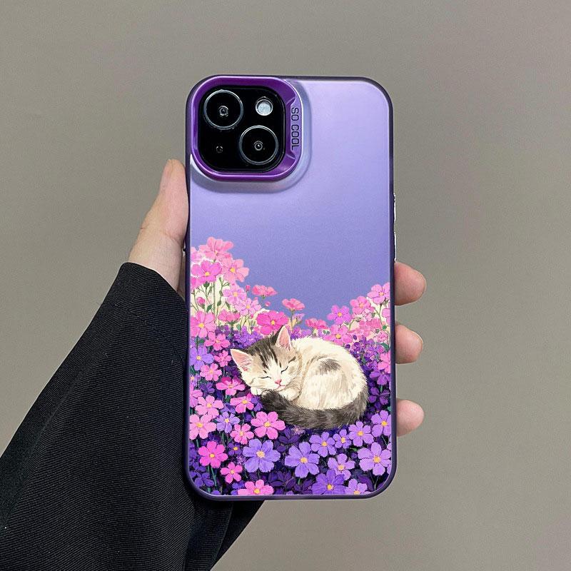 Чехол для телефона с лазерным рисунком «Кот в цветах» для iPhone 16 17 Pro Max Air 15 14 Pro Max Plus 13 12 Mini 11 Pro Max Чехол Fundas iPhone 15
Чехол для телефона с лазерным рисунком «Кот в цветах» для iPhone 16 17 Pro Max Air 15 14 Pro Max Plus 13 12 Mini 11 Pro Max Чехол Fundas iPhone 15