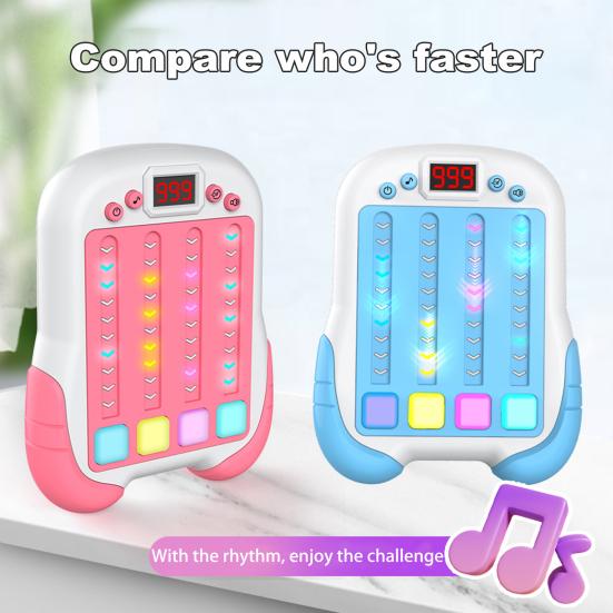 Yousheng Fast Push Rhythm Master игровая консоль тренировка скорости реакции для детей и взрослых портативный обучающий светящийся трек игровой автомат игрушка синий
Yousheng Fast Push Rhythm Master игровая консоль тренировка скорости реакции для детей и взрослых портативный обучающий светящийся трек игровой автомат игрушка синий