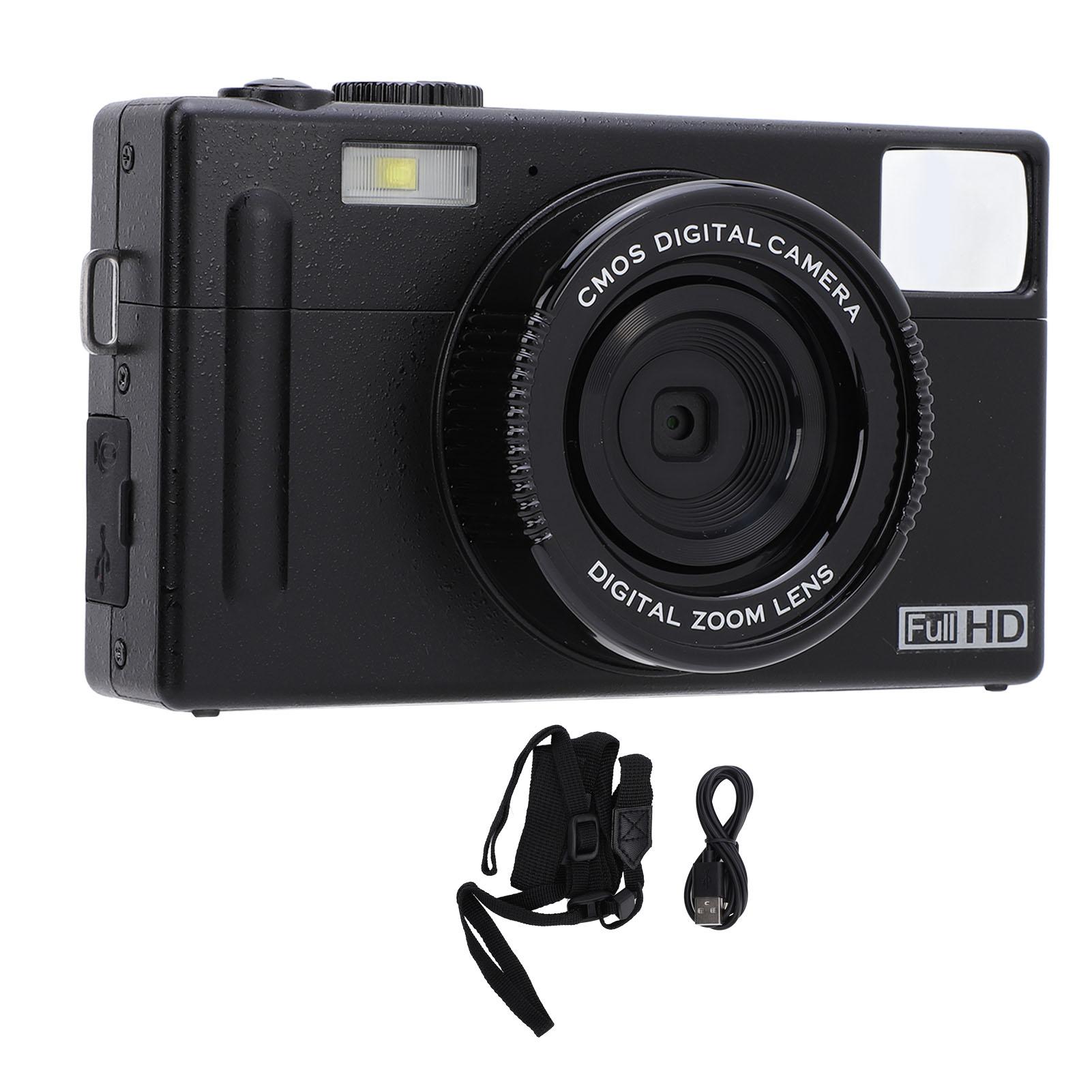 Digital Camera for Teens 48MP 1080P HD 3 Inch IPS Screen 16X Digital Zoom USB C Portable Pocket
Digital Camera for Teens 48MP 1080P HD 3 Inch IPS Screen 16X Digital Zoom USB C Portable Pocket