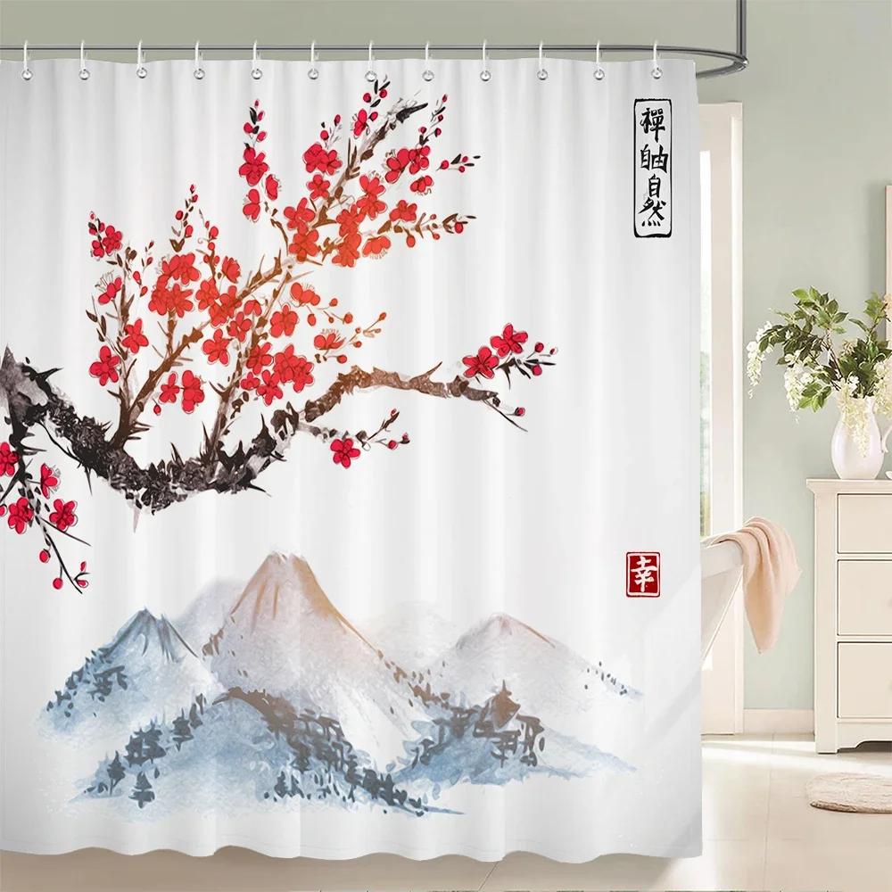 Waterproof Polyester Fabric Shower Curtain Japanese-Style Waves Samurai Landscape 3D Printing Bathroom Decor Shower Curtains W60H190(CM)-1 Pcs
Waterproof Polyester Fabric Shower Curtain Japanese-Style Waves Samurai Landscape 3D Printing Bathroom Decor Shower Curtains W60H190(CM)-1 Pcs