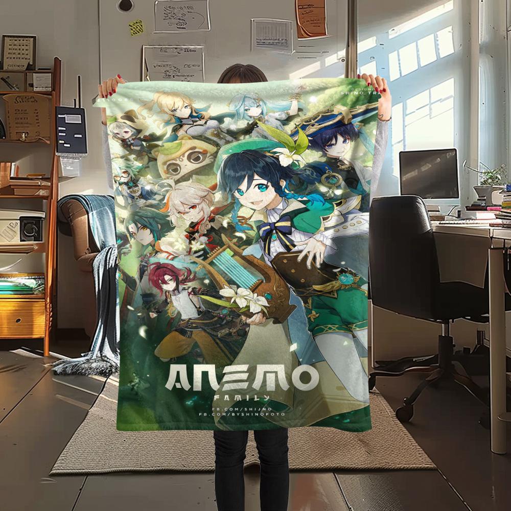 1PC Genshin Impact Print FlAannel Blanket, High quality Comfortable for All Seasons, Home Decor, Warmth and Comfort 80cm x 120cm
1PC Genshin Impact Print FlAannel Blanket, High quality Comfortable for All Seasons, Home Decor, Warmth and Comfort 80cm x 120cm