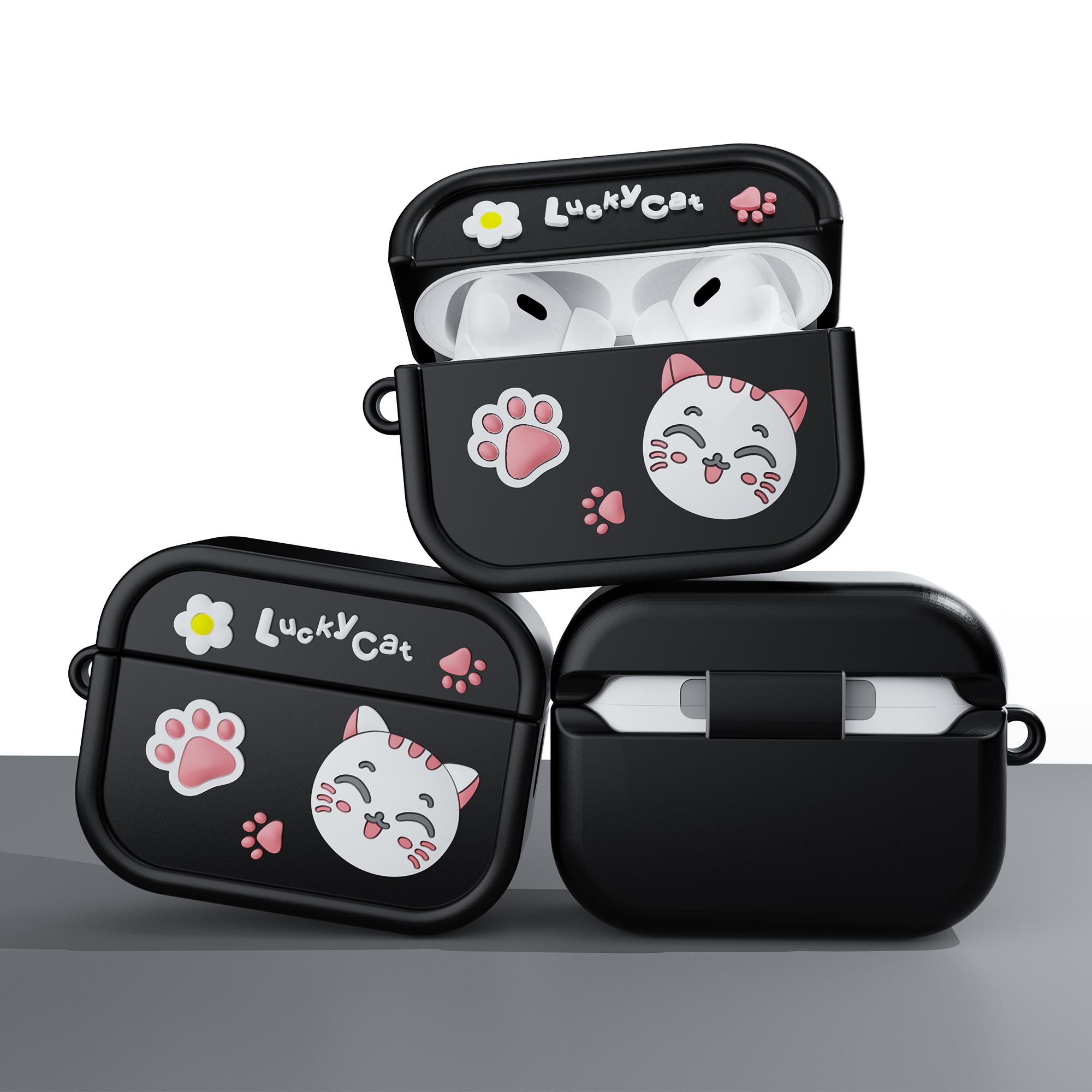 For AirPods Pro 2 Case 3D Cartoon Animals Funny Silicone Earbuds Cover with Carabiner Brown
For AirPods Pro 2 Case 3D Cartoon Animals Funny Silicone Earbuds Cover with Carabiner Brown