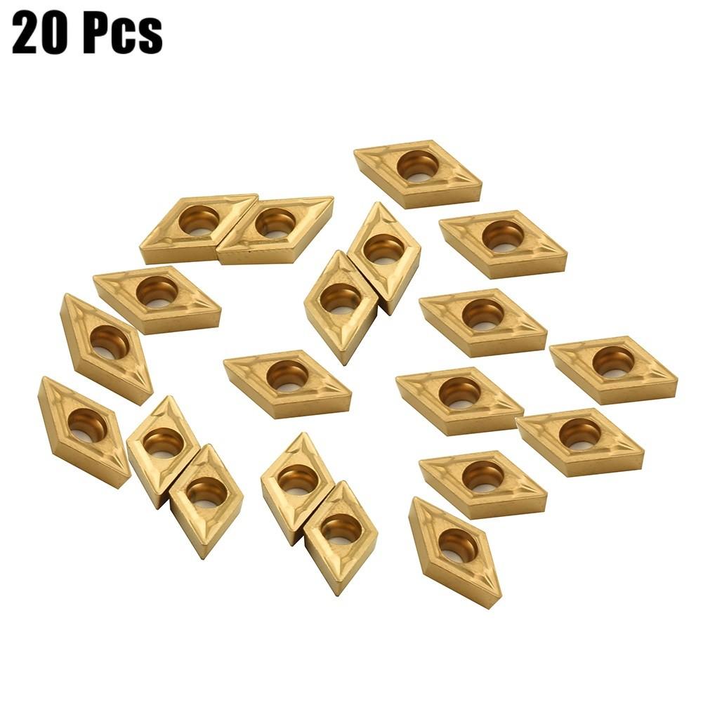 20Pcs DCMT070204 YBC251 Твердосплавні вставки для токарного верстата Тримач інструменту Розточування
20Pcs DCMT070204 YBC251 Твердосплавні вставки для токарного верстата Тримач інструменту Розточування