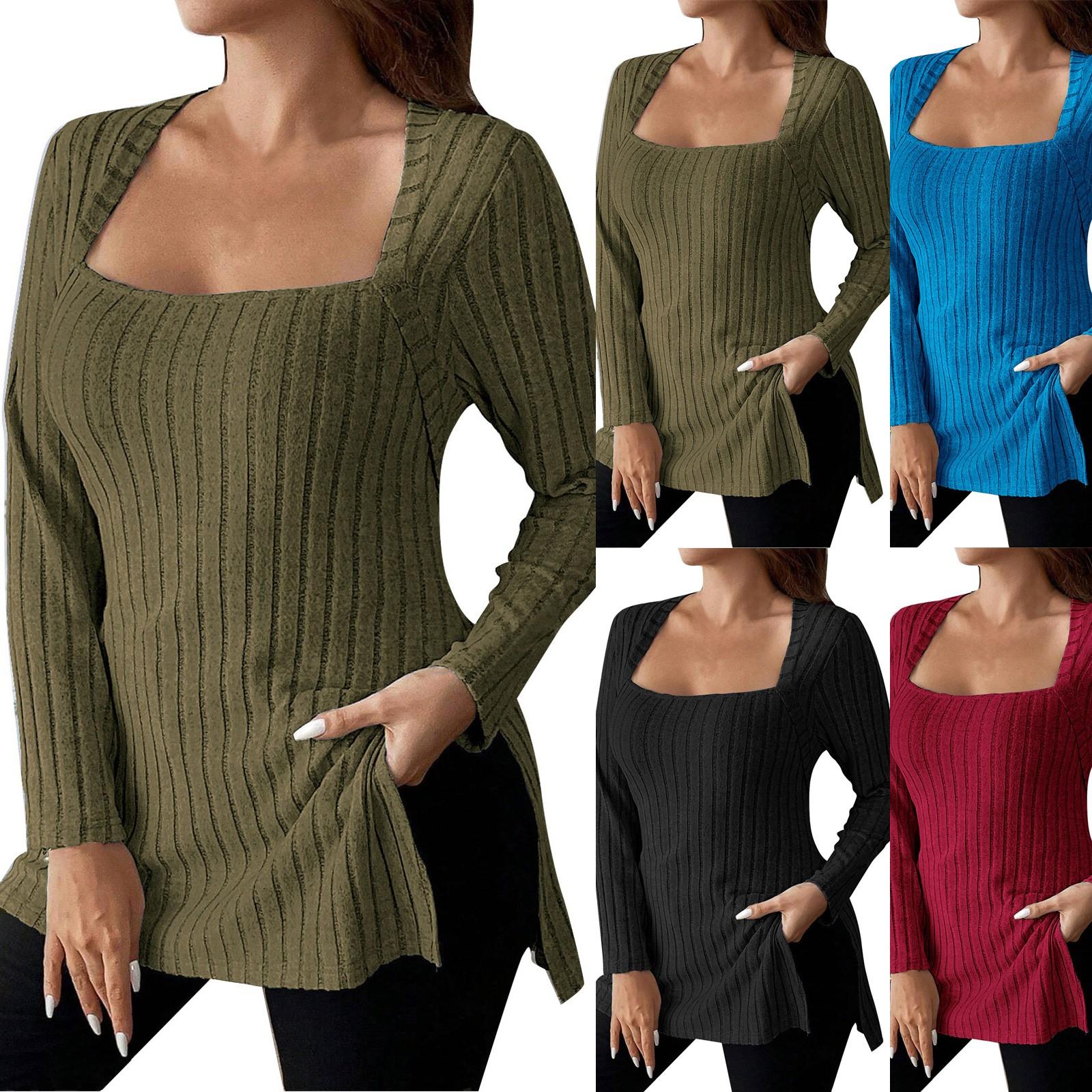 Women s Plus Size Casual And Fashionable Square Neck Long Sleeved Slit Top Slit Top XXL армія зелений колір
Women s Plus Size Casual And Fashionable Square Neck Long Sleeved Slit Top Slit Top XXL армія зелений колір