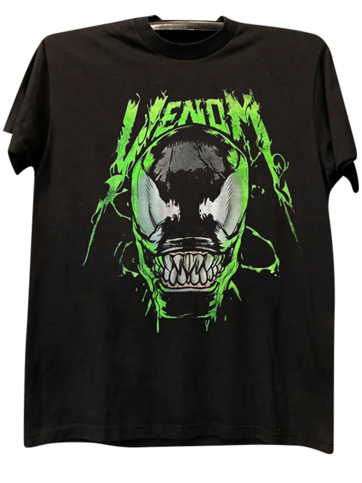2026 new Marvel Genuine Authorized High Quality Venom Venom High Street Printing Mens and Womens TShirts Loose Short Sleeves S
2026 new Marvel Genuine Authorized High Quality Venom Venom High Street Printing Mens and Womens TShirts Loose Short Sleeves S