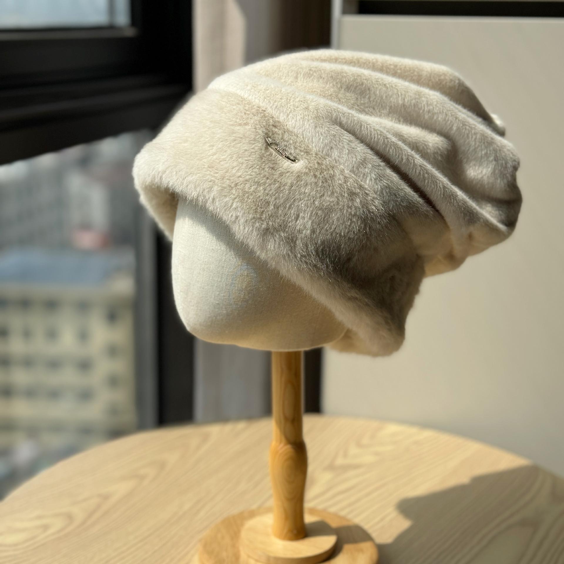 Новый стиль Ленивый стиль Меховая отделка Шапка с маленьким ворсом для женщин Корейская версия Осень и зима Утолщенная теплая Защищающая уши Повязка на голову Шапка Тренд one size
Новый стиль Ленивый стиль Меховая отделка Шапка с маленьким ворсом для женщин Корейская версия Осень и зима Утолщенная теплая Защищающая уши Повязка на голову Шапка Тренд one size