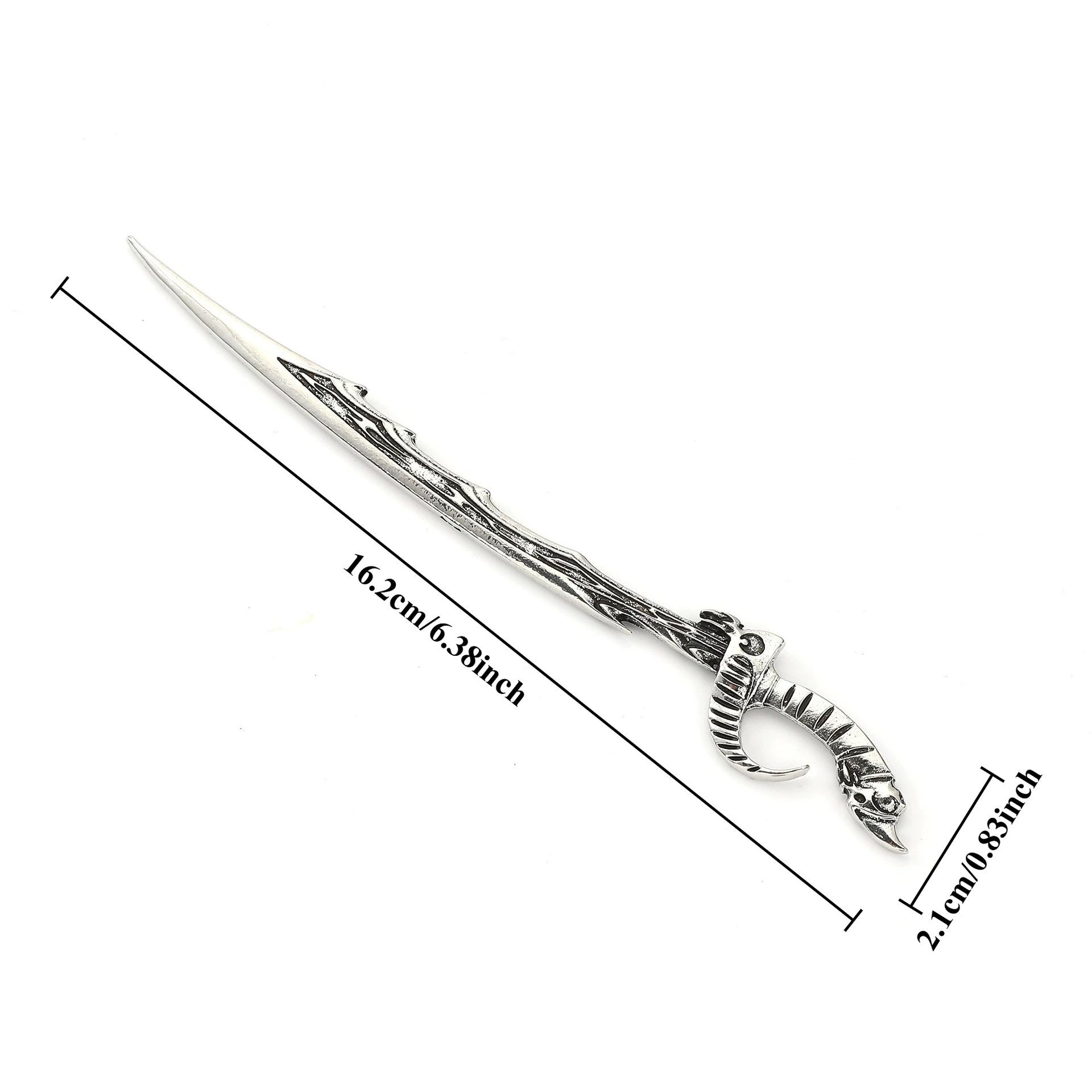 1pc Simple And Atmospheric Viking Retro Gothic Skull Head Big Knife Hairpins Hair Sticks Norwegian Style Party Accessories
1pc Simple And Atmospheric Viking Retro Gothic Skull Head Big Knife Hairpins Hair Sticks Norwegian Style Party Accessories