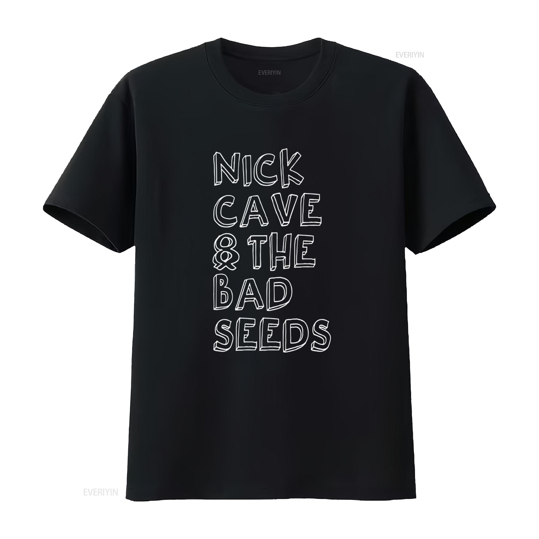 2017 Depop Nick Cave and the Bad Seeds Black Mens T Shirt All Sizes Available vintage Washed Stylish fashion Versatile 4XL
2017 Depop Nick Cave and the Bad Seeds Black Mens T Shirt All Sizes Available vintage Washed Stylish fashion Versatile 4XL