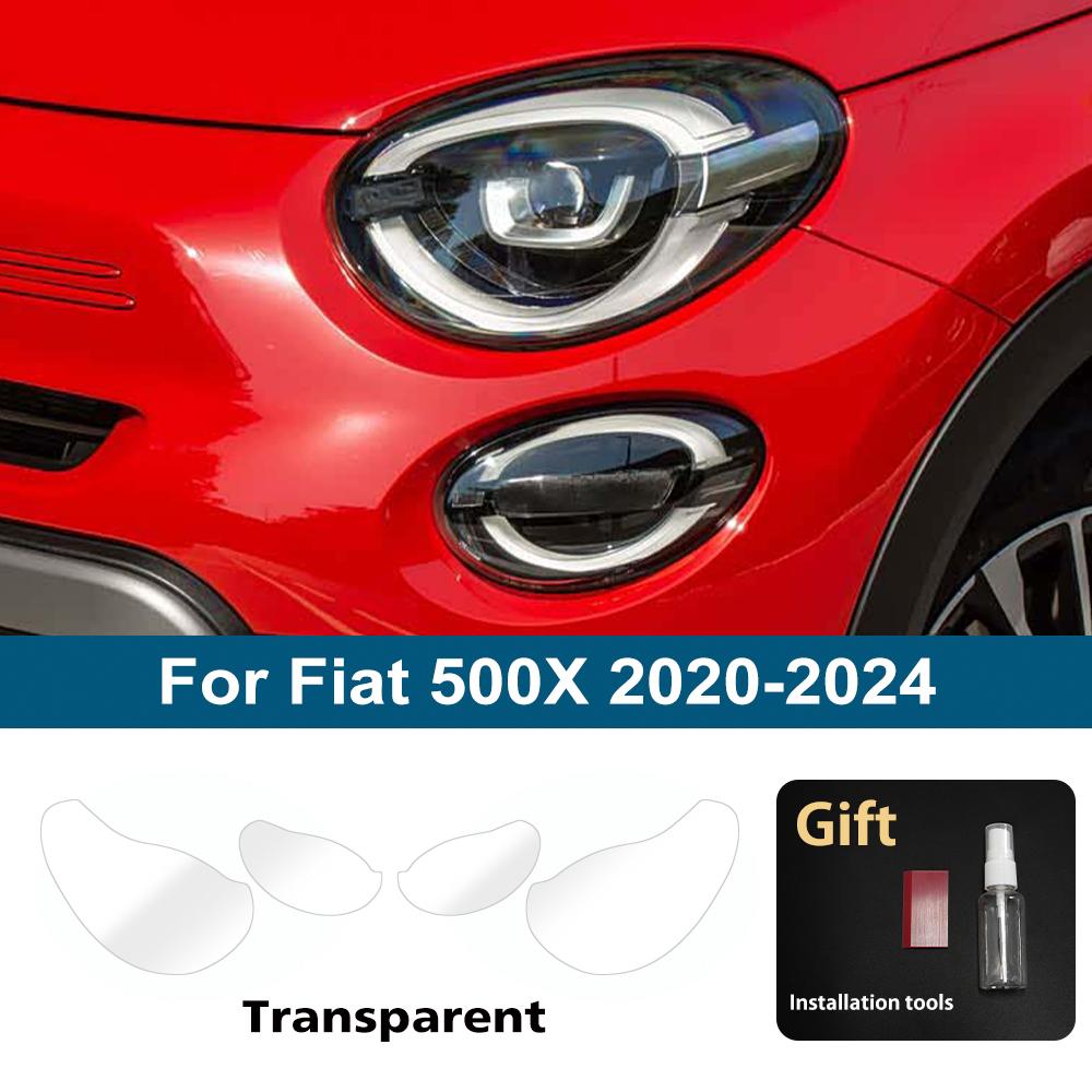 For Fiat 500X 2020-2026 Smoke Black High-Gloss Pre-Cut Headlight Protection Film TPU PPF Anti-Scratch Car Vinyl Wrap Kit For 500X 20-24 CLR
For Fiat 500X 2020-2026 Smoke Black High-Gloss Pre-Cut Headlight Protection Film TPU PPF Anti-Scratch Car Vinyl Wrap Kit For 500X 20-24 CLR