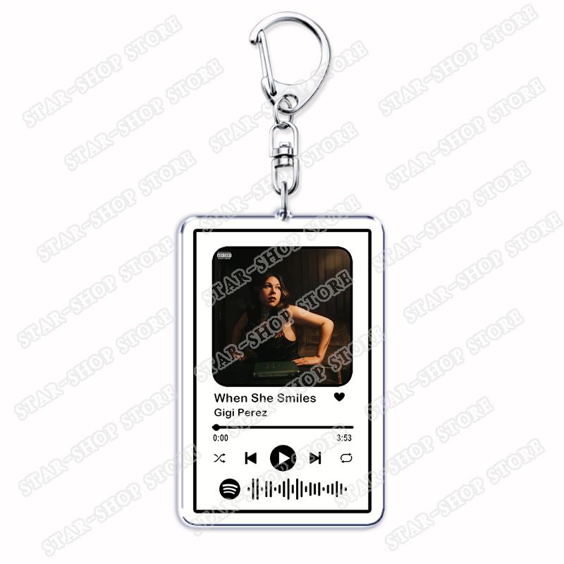 Trendy Singer Keychains for Women Accessories Bag Please Be Rude Sometimes Sailor Song Music Album Code Keying Jewelry Fans Gift
Trendy Singer Keychains for Women Accessories Bag Please Be Rude Sometimes Sailor Song Music Album Code Keying Jewelry Fans Gift