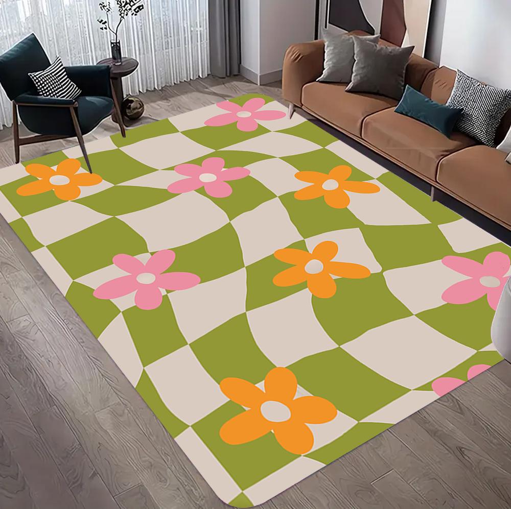 Vintage Floral Pattern Area Rug Dark Green Colorful Flower Carpet Living Room Bedroom Decorative Soft Floor Mat Home Decoration 50x80cm
Vintage Floral Pattern Area Rug Dark Green Colorful Flower Carpet Living Room Bedroom Decorative Soft Floor Mat Home Decoration 50x80cm