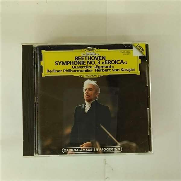 CD KARAJAN (HERBERT VON), BEETHOVEN; B - Beethoven: Symphony No. 3 POCG4068 Japan Classical Used
CD KARAJAN (HERBERT VON), BEETHOVEN; B - Beethoven: Symphony No. 3 POCG4068 Japan Classical Used