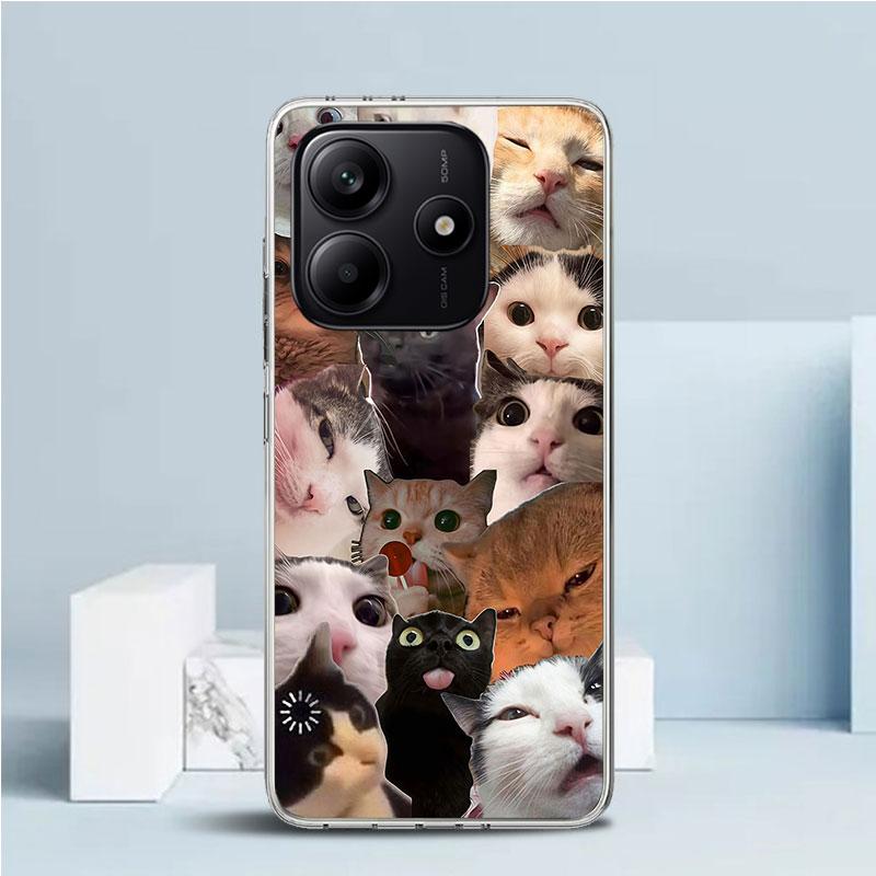 Crying Cat Memes Soft Cover for Xiaomi Redmi Note 15 14 13 12 Pro Plus Phone Case 14S 11S 11T 11E 10S 10 4G Pattern Shell Redmi Redmi Note 15 Pro 5G
Crying Cat Memes Soft Cover for Xiaomi Redmi Note 15 14 13 12 Pro Plus Phone Case 14S 11S 11T 11E 10S 10 4G Pattern Shell Redmi Redmi Note 15 Pro 5G