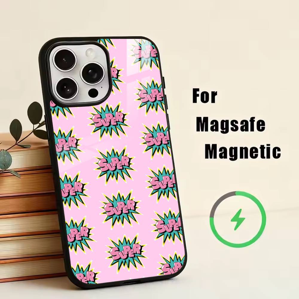 Bubble lettering Phone Case For iPhone17,16,15,14,13,12,11 Plus,Pro Magnetic with Magsafe Wireless Charging iPhone17Air
Bubble lettering Phone Case For iPhone17,16,15,14,13,12,11 Plus,Pro Magnetic with Magsafe Wireless Charging iPhone17Air
