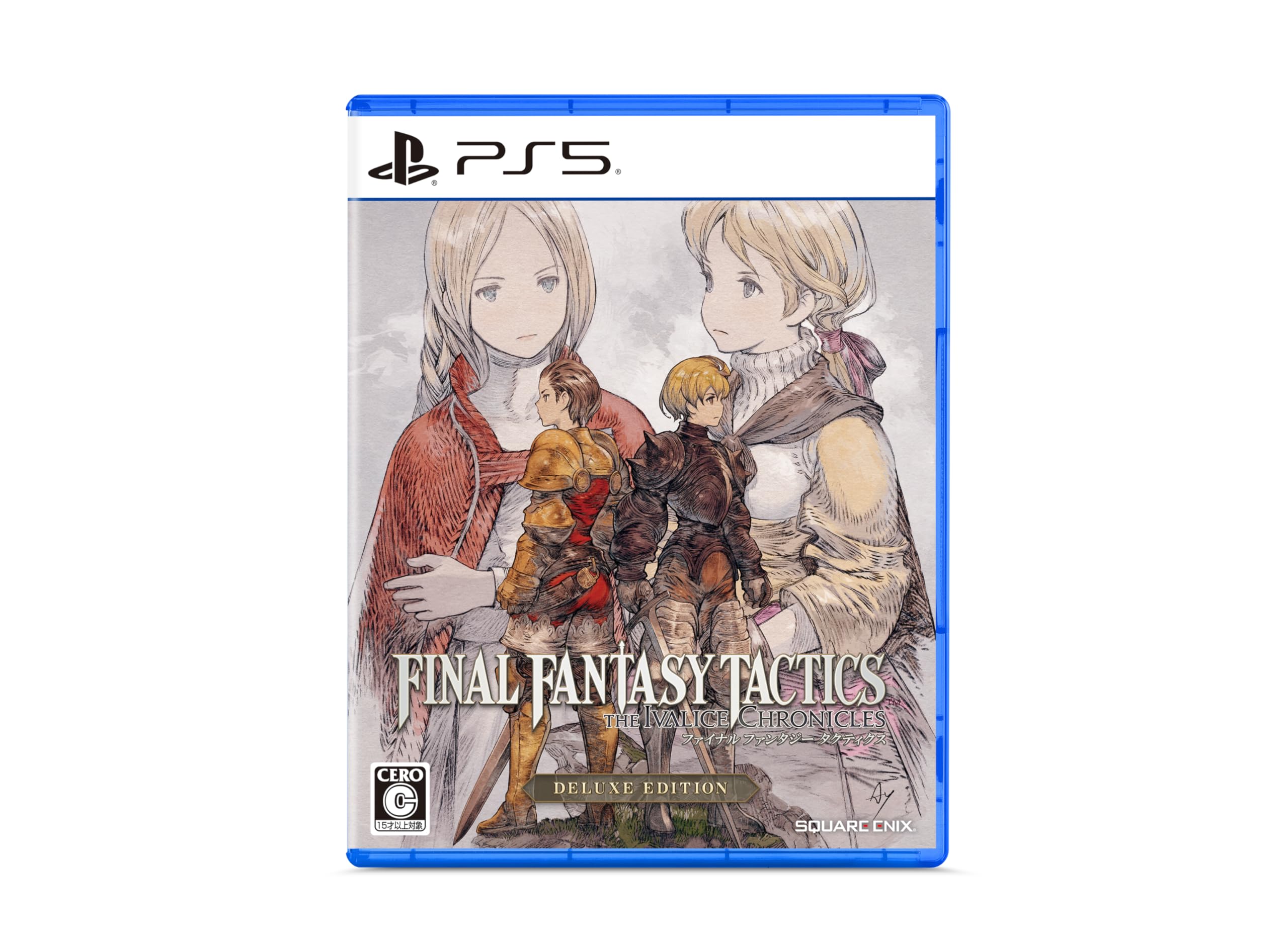 Final Fantasy Tactics Ivalice Chronicles Deluxe Edition PS5 - -
Final Fantasy Tactics Ivalice Chronicles Deluxe Edition PS5 - -