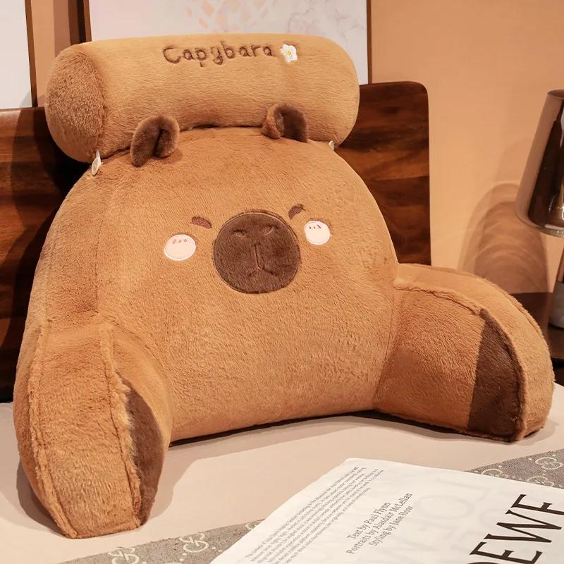 Plush Fur Brown Cartoon Seat Cushion Pillow Office Chairs Protect Waist Cushion Home Living Room Sofa Pillow Decoration 55x40cm
Plush Fur Brown Cartoon Seat Cushion Pillow Office Chairs Protect Waist Cushion Home Living Room Sofa Pillow Decoration 55x40cm