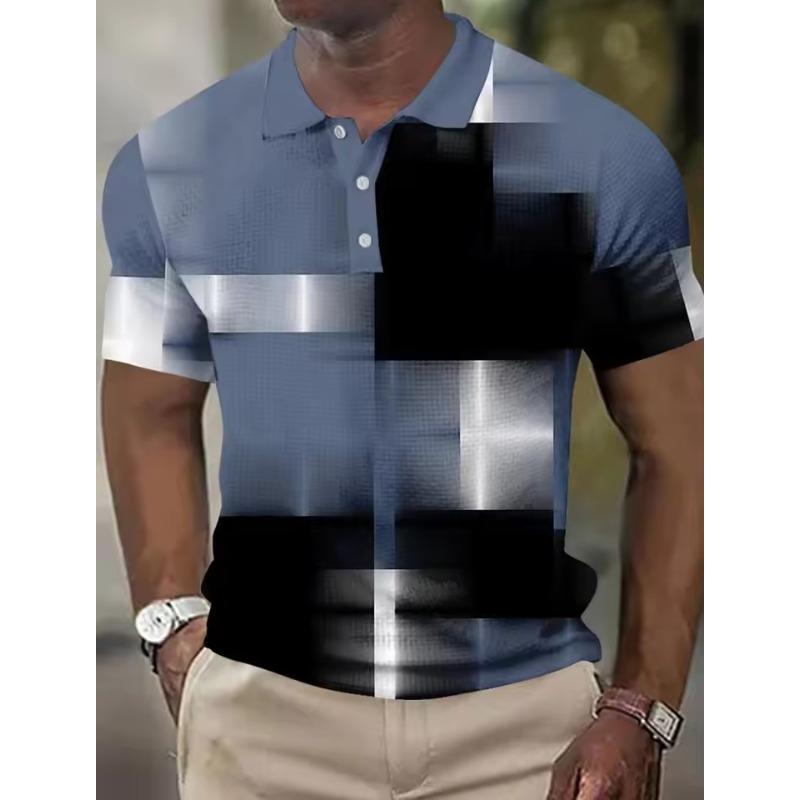 3D Men s Geometic Polo Shirts Short Sleeve Polo Shirts Collared Shirts Business Casual Business Athleisure Daily Wear Buttons S
3D Men s Geometic Polo Shirts Short Sleeve Polo Shirts Collared Shirts Business Casual Business Athleisure Daily Wear Buttons S