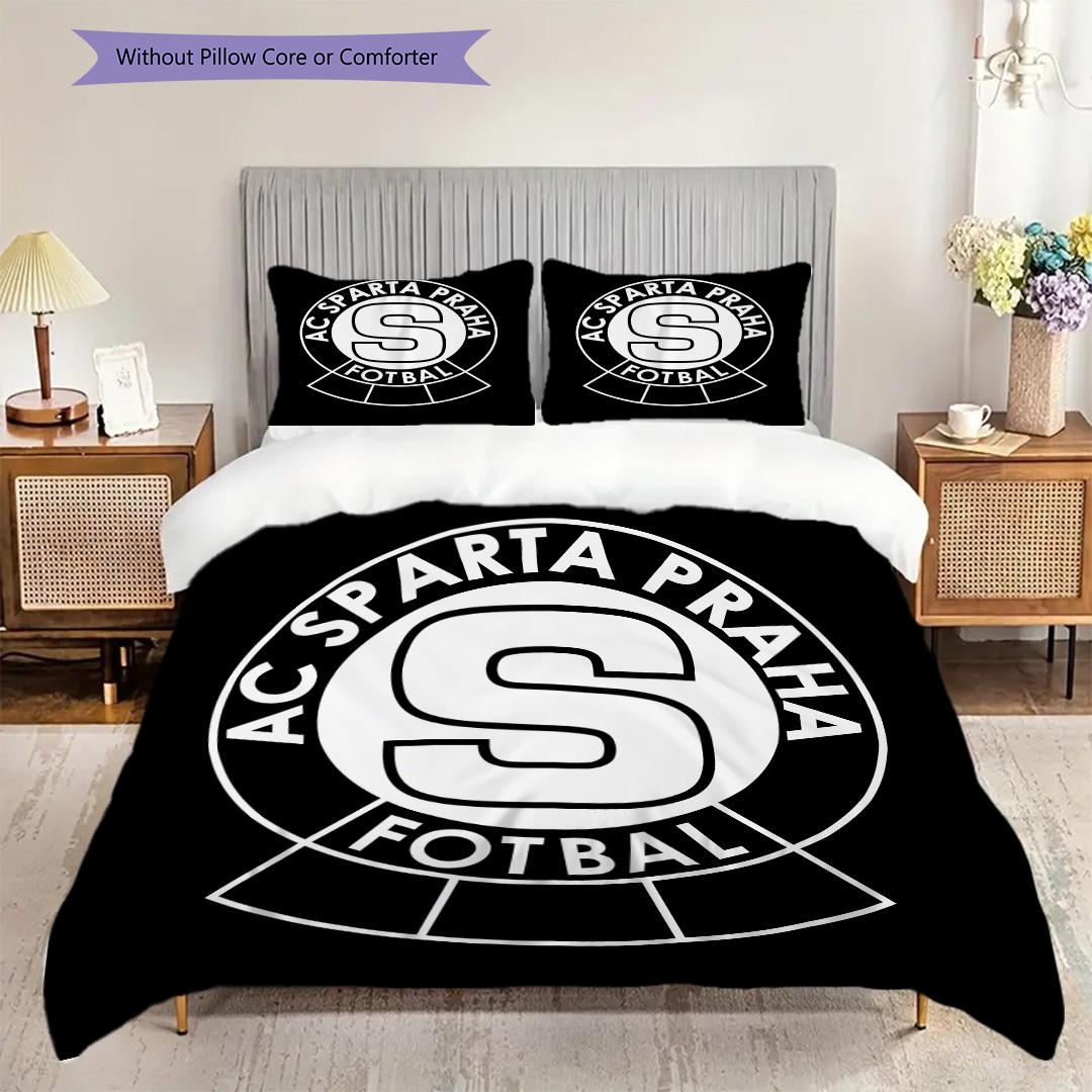 AC Sparta Praha Pattern Bedding Quilt Set Quilt Cover Pillowcase Home Decoration Birthday Gift (1 * duvet cover + 2 * pillowcase, without core) 135x200cm
AC Sparta Praha Pattern Bedding Quilt Set Quilt Cover Pillowcase Home Decoration Birthday Gift (1 * duvet cover + 2 * pillowcase, without core) 135x200cm