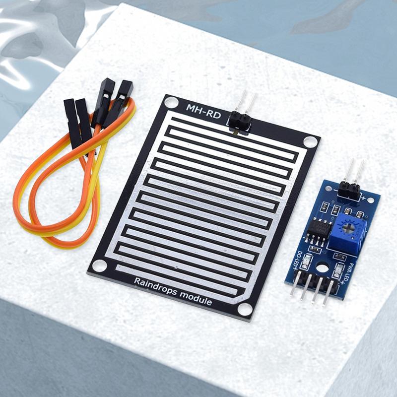 Rain Water Sensor Relay Control Module 3.3V-5V Monitor Weather Sensor Relay Board LM393 High Sensitivity for Arduino Robot Kit
Rain Water Sensor Relay Control Module 3.3V-5V Monitor Weather Sensor Relay Board LM393 High Sensitivity for Arduino Robot Kit