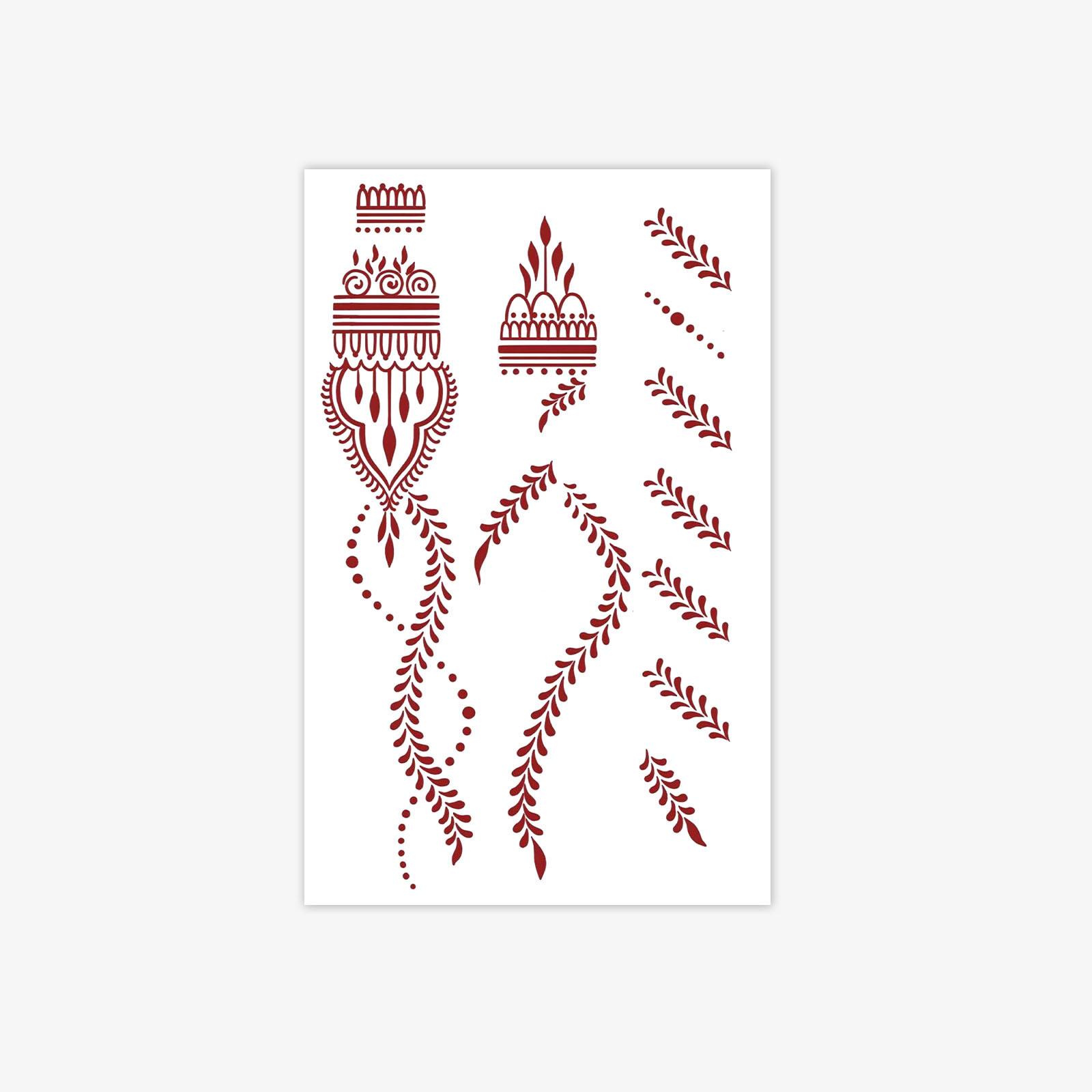Exquisite Fringed Hand-Painted Tattoo Sticker, Waterproof And Non-Reflective, Finger Sticker On The Back Of The Hand For Bridal Wedding Vacation 12*19
Exquisite Fringed Hand-Painted Tattoo Sticker, Waterproof And Non-Reflective, Finger Sticker On The Back Of The Hand For Bridal Wedding Vacation 12*19
