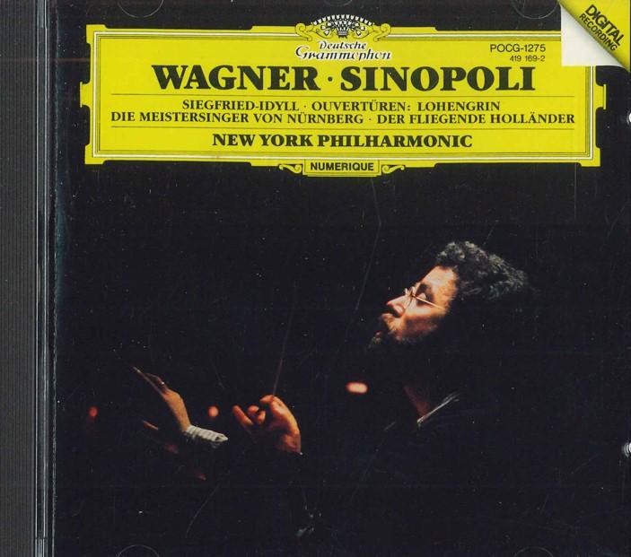 CD GIUSEPPE SINOPOLI - Wagner Siegfried-idyll POCG1275 POLYDOR Japan Classical Used
CD GIUSEPPE SINOPOLI - Wagner Siegfried-idyll POCG1275 POLYDOR Japan Classical Used