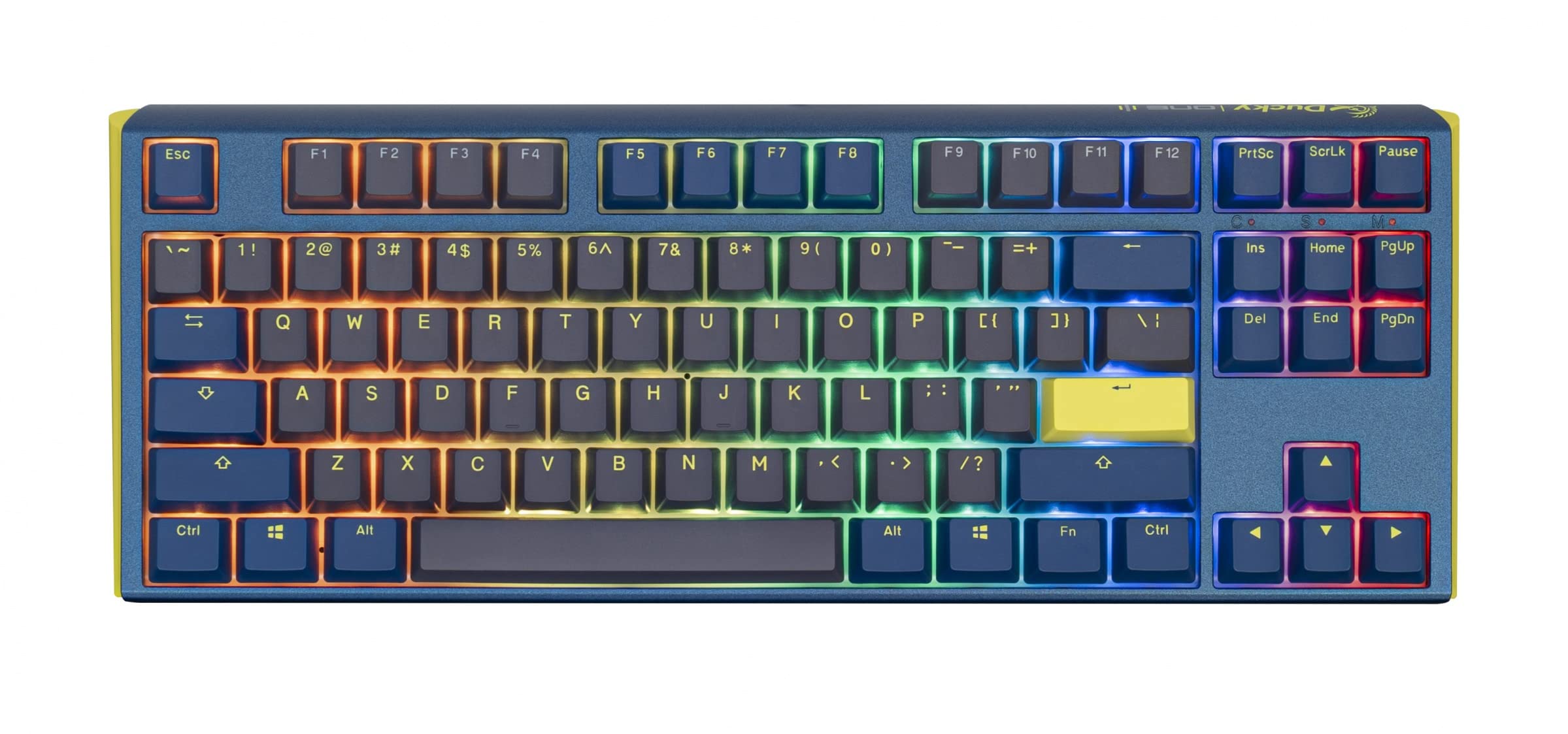 Ducky One 3 Daybreak TKL Hotswap RGB Double Shot PBT Quack Mechanical Keyboard Cherry MX Silver
Ducky One 3 Daybreak TKL Hotswap RGB Double Shot PBT Quack Mechanical Keyboard Cherry MX Silver