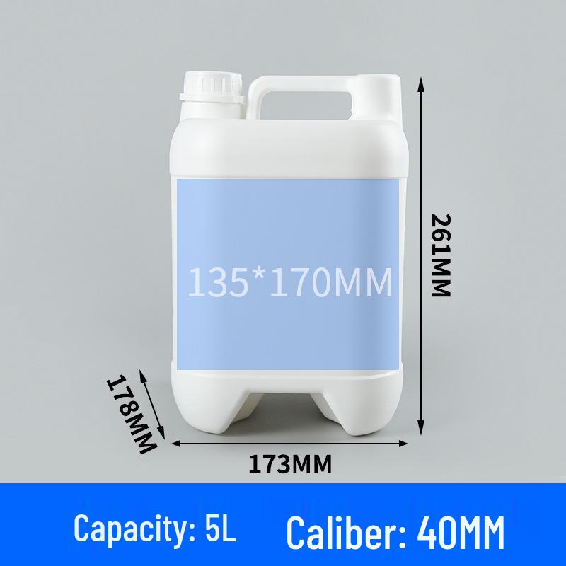 5L Square Plastic Barrel - 5kg Chemical Resistant Stackable Container for Alcohol, Acid & Alkali, Sealed 5 Liter Pot
5L Square Plastic Barrel - 5kg Chemical Resistant Stackable Container for Alcohol, Acid & Alkali, Sealed 5 Liter Pot