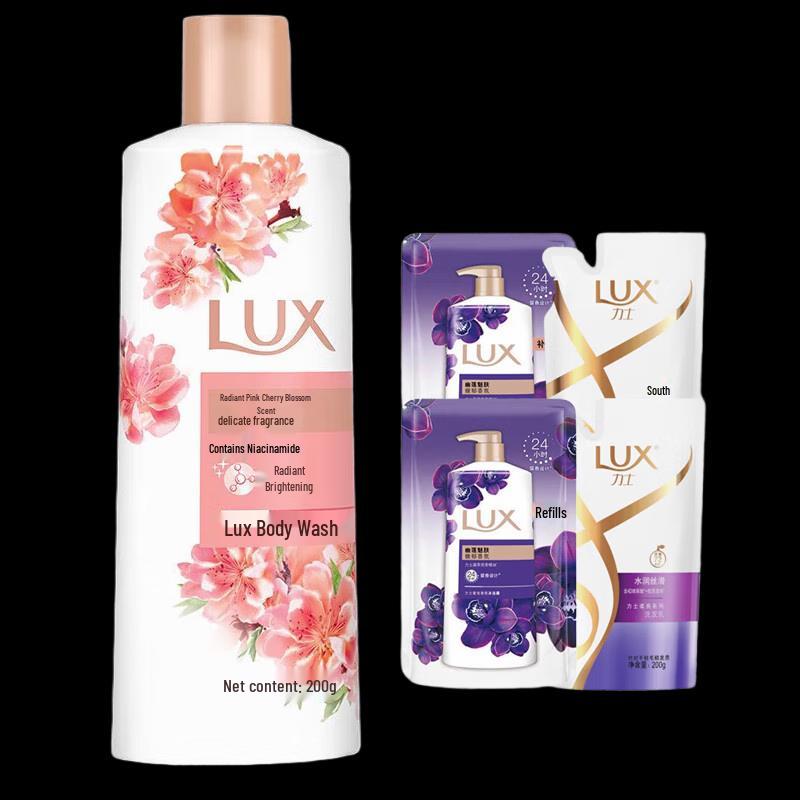 LUX Radiant Pink Cherry Blossom Bath & Hair Care 5-Piece Bundle
LUX Radiant Pink Cherry Blossom Bath & Hair Care 5-Piece Bundle