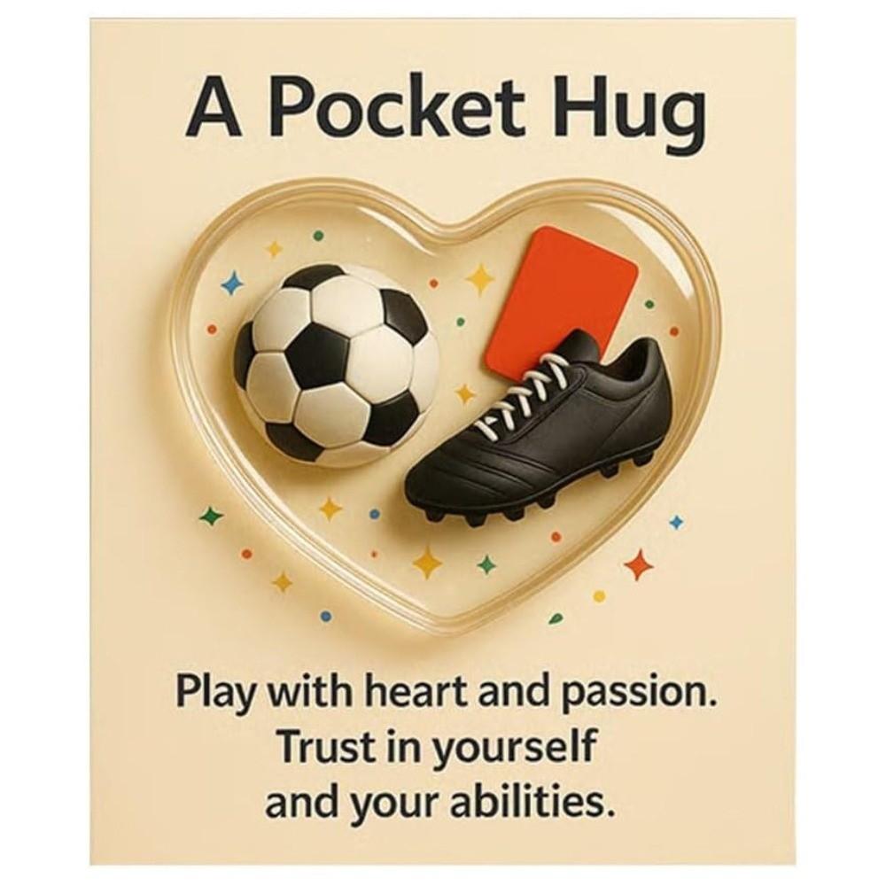 Hockey Football Golf Tennis Soccer Pocket Sports Hug Collection Emotional Support Inspirational Card Personalized
Hockey Football Golf Tennis Soccer Pocket Sports Hug Collection Emotional Support Inspirational Card Personalized