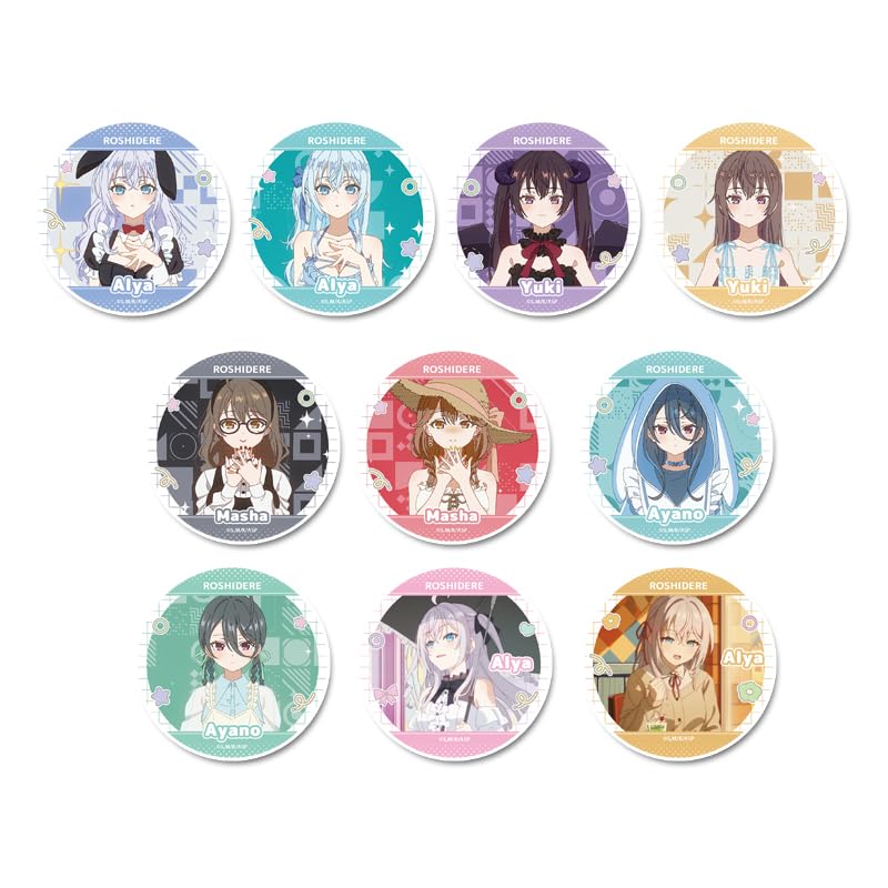 Arya-san, the girl next door who sometimes whispers in Russian, trading badges, box of 10
Arya-san, the girl next door who sometimes whispers in Russian, trading badges, box of 10