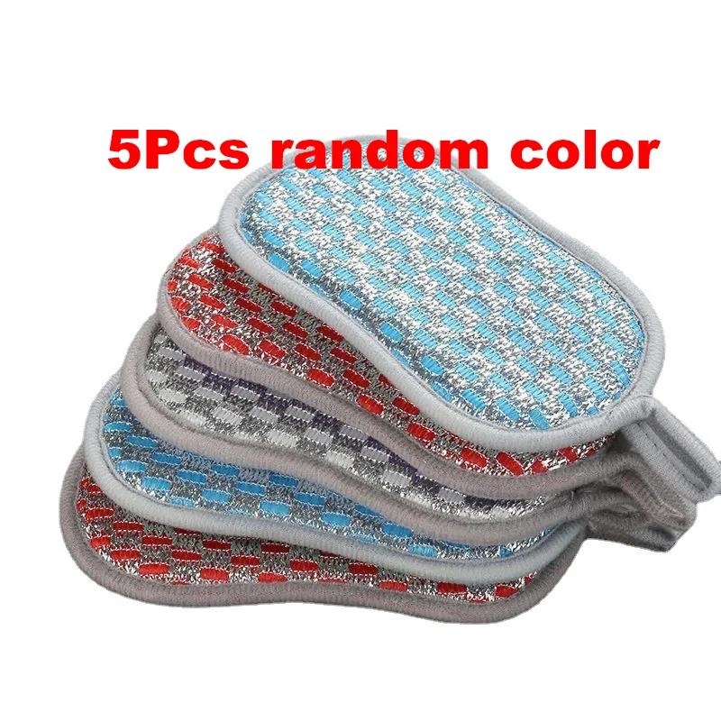 Double Side Dishwashing Sponge Dish Washing Brush Pan Pot Dish Clean Cloth Reusable Kitchen Scouring Pad Home Cleaning Tool
Double Side Dishwashing Sponge Dish Washing Brush Pan Pot Dish Clean Cloth Reusable Kitchen Scouring Pad Home Cleaning Tool