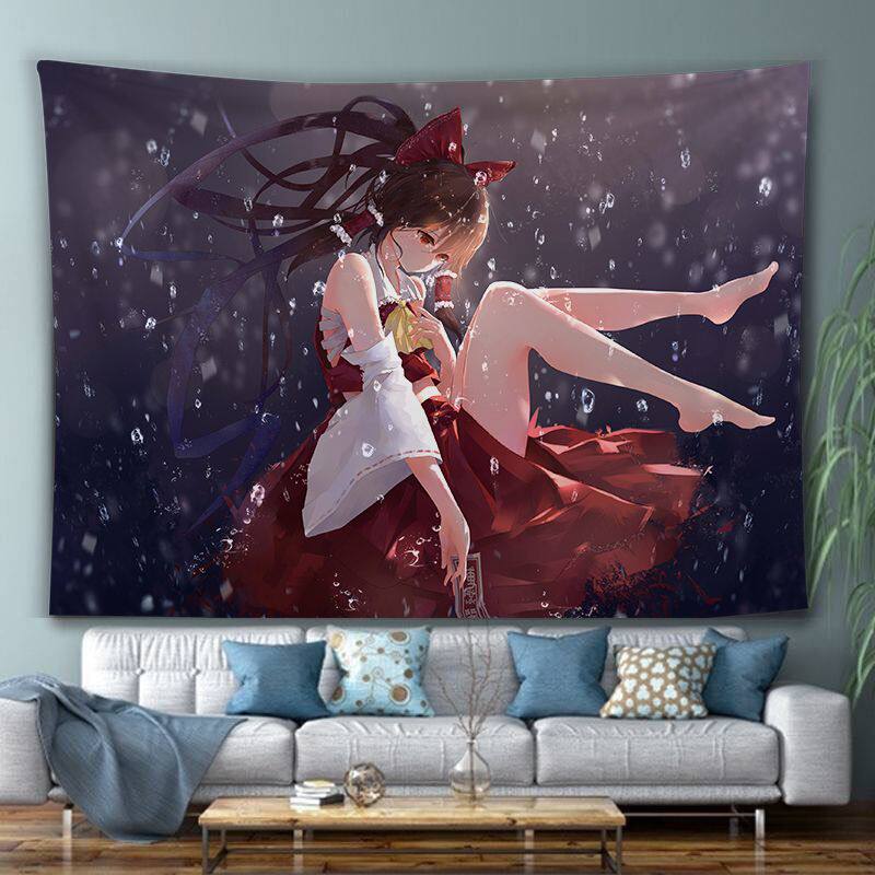 New Anime Girl Print Tapestry Hippie Ins Style Aesthetic Atmosphere Wall Hanging For Girls Bedroom Decor 74x94cm(29x37in)
New Anime Girl Print Tapestry Hippie Ins Style Aesthetic Atmosphere Wall Hanging For Girls Bedroom Decor 74x94cm(29x37in)