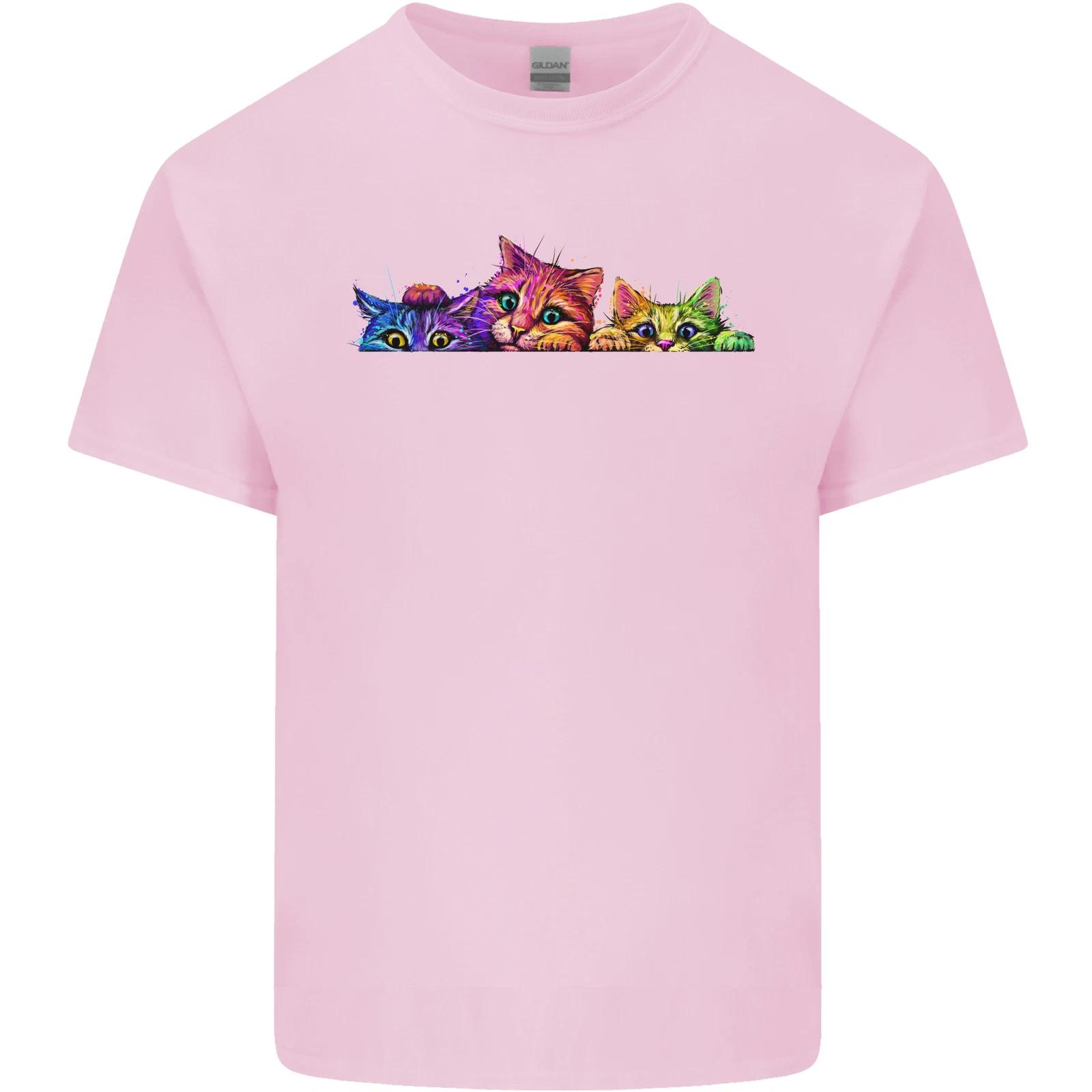 Three Colourful Cats Kids T-Shirt Childrens S
Three Colourful Cats Kids T-Shirt Childrens S