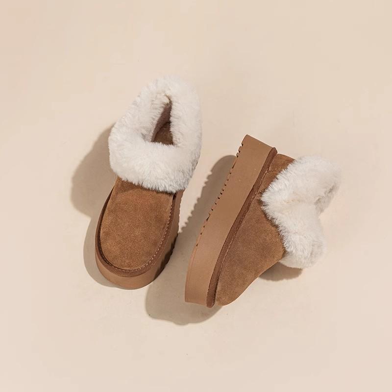 Cowhide snow boots women s autumn and winter leather velvet short boots keep warm, cold-proof and height-increasing bread shoes cotton shoes 40 малиновий
Cowhide snow boots women s autumn and winter leather velvet short boots keep warm, cold-proof and height-increasing bread shoes cotton shoes 40 малиновий