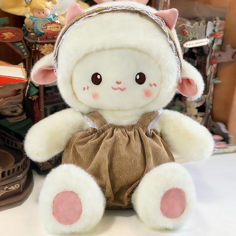 Plush toy cute soft cute lamb doll doll girl heart rag doll gift 35cm(260g) коричневий
Plush toy cute soft cute lamb doll doll girl heart rag doll gift 35cm(260g) коричневий