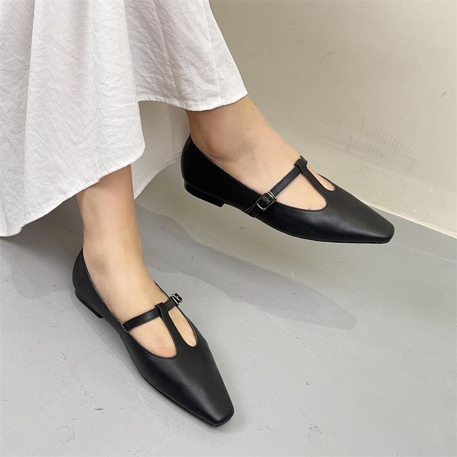 Johnature Belt Buckle Pointed Toe Flats Genuine Leather Solid Color Shallow Casual Women s Shoes 39 чорний
Johnature Belt Buckle Pointed Toe Flats Genuine Leather Solid Color Shallow Casual Women s Shoes 39 чорний