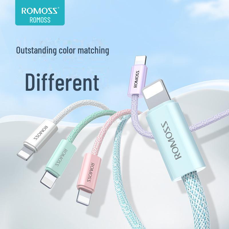 Кабель для быстрой зарядки ROMOSS Apple PD20W для iPhone 13 серии 1 Meter белый
Кабель для быстрой зарядки ROMOSS Apple PD20W для iPhone 13 серии 1 Meter белый