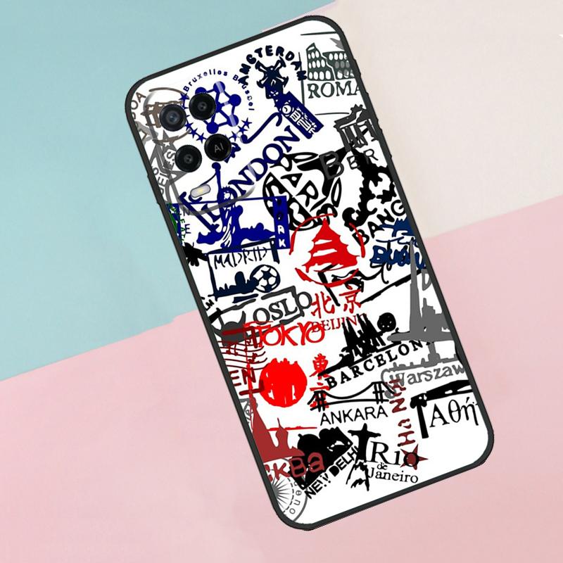 Passport Travel Stamps For Oppo A74 A94 A54 A80 A78 A98 A40 A60 A18 A38 A58 A15 A17 A77 A57S A16 A76 A96 Phone Case OPPO A58 4G
Passport Travel Stamps For Oppo A74 A94 A54 A80 A78 A98 A40 A60 A18 A38 A58 A15 A17 A77 A57S A16 A76 A96 Phone Case OPPO A58 4G