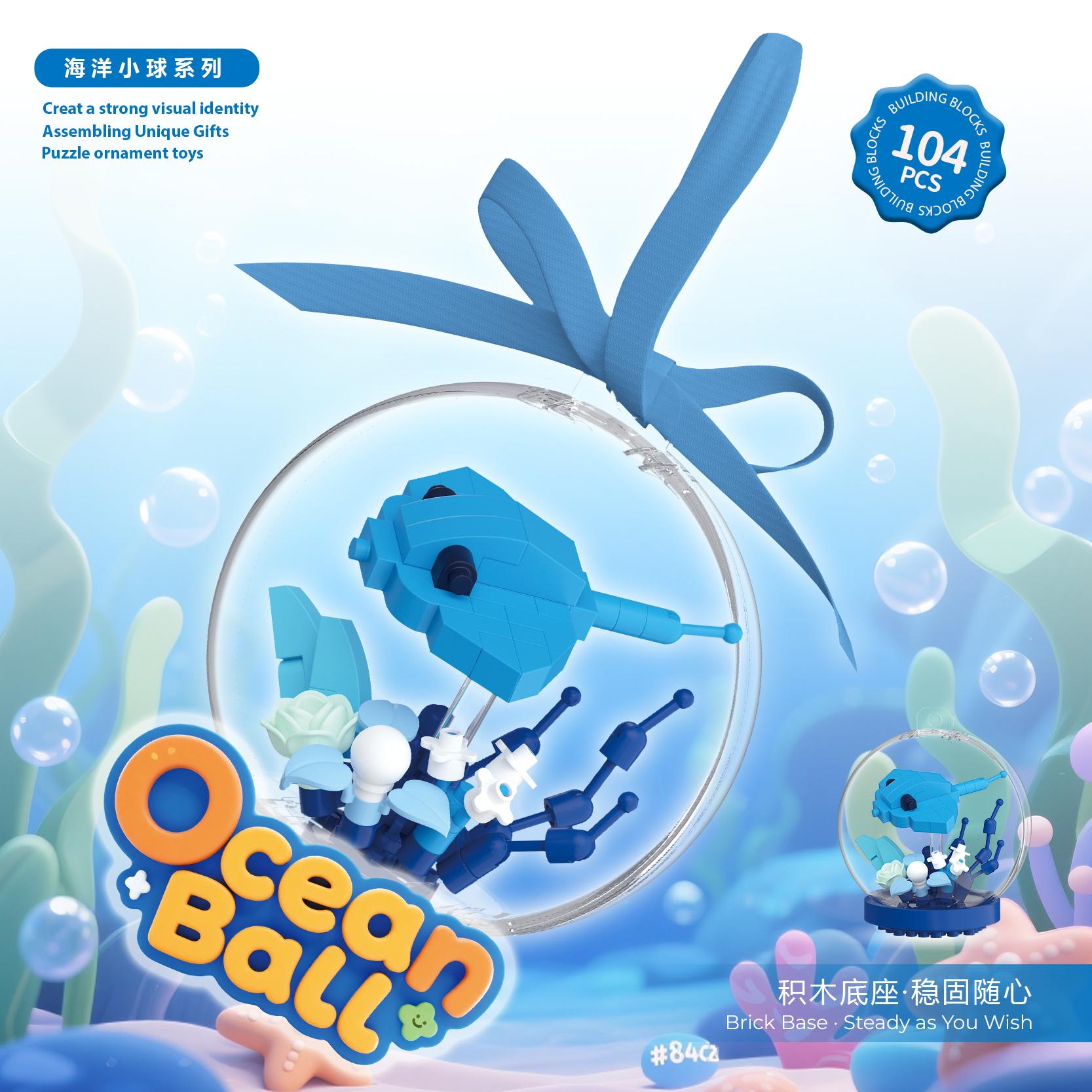 New Products Ocean Ball Building Blocks Assembly Toys Micro Blocks Animals Models Educational Toys Desktop,Hanging Ornament With box
New Products Ocean Ball Building Blocks Assembly Toys Micro Blocks Animals Models Educational Toys Desktop,Hanging Ornament With box