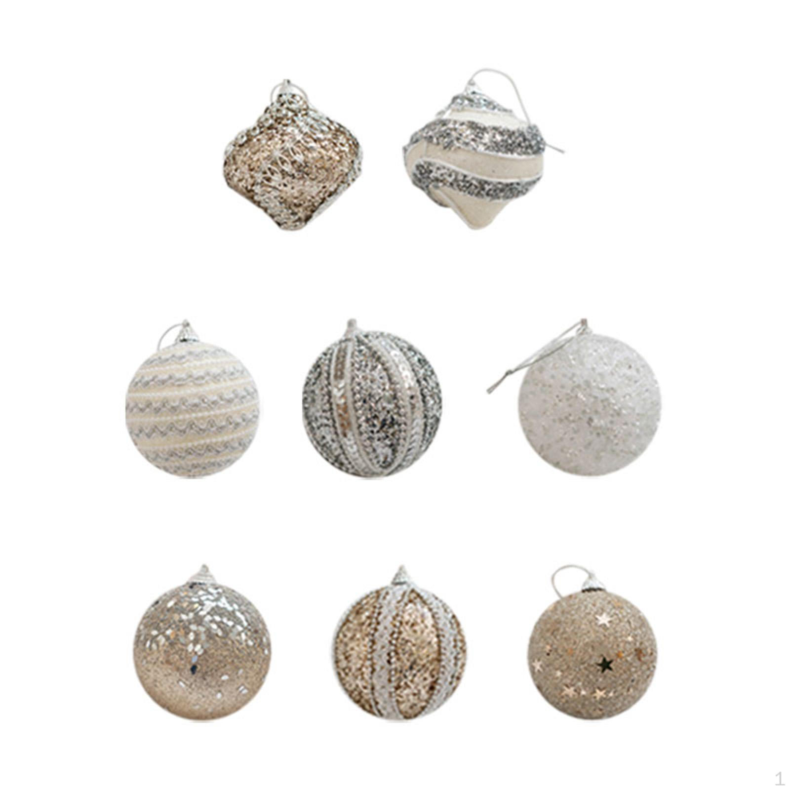 8 Pieces Christmas Balls Ornaments Tree Hanging Decorations Xmas Decoration Set for
8 Pieces Christmas Balls Ornaments Tree Hanging Decorations Xmas Decoration Set for