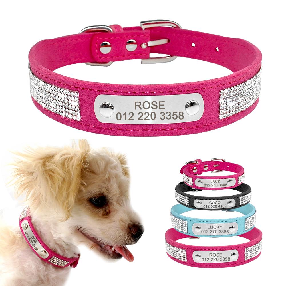 Personalized Dog Collar Leather Dog Puppy Collars With Customized Name Tag Adjustable Cat Collar For Small Medium Dogs Cats XS гарячі рожевого кольору
Personalized Dog Collar Leather Dog Puppy Collars With Customized Name Tag Adjustable Cat Collar For Small Medium Dogs Cats XS гарячі рожевого кольору