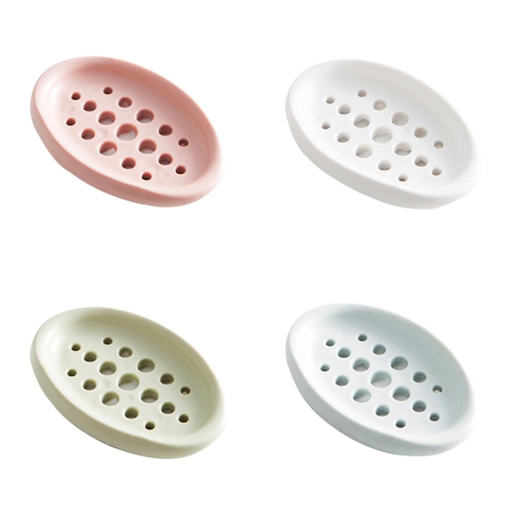 Oval Silicone Soap Dish Tray with Better Draining Design for Bathroom Shower Kitchen Sink Counter Top Use Green білий
Oval Silicone Soap Dish Tray with Better Draining Design for Bathroom Shower Kitchen Sink Counter Top Use Green білий