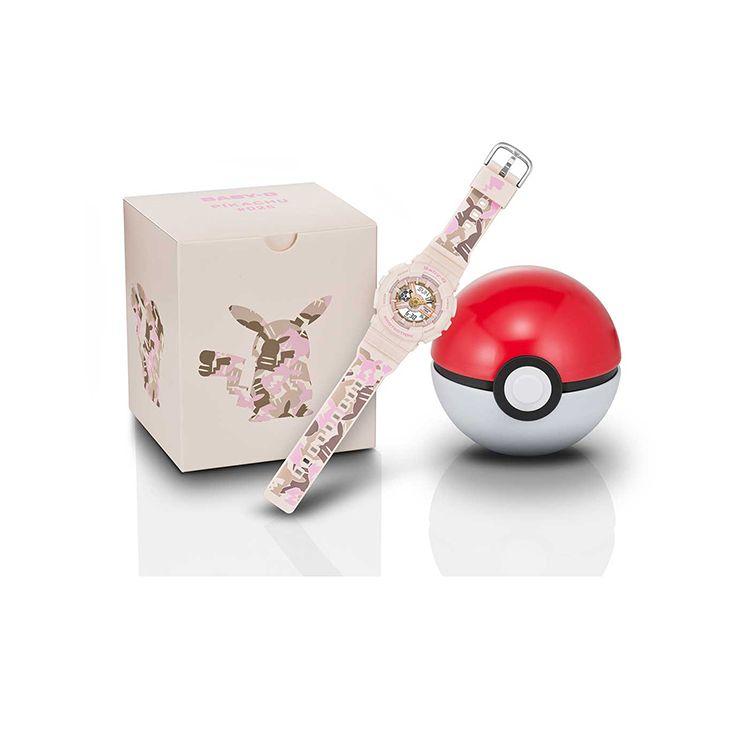 Casio Baby-G Special Watch Box Pokemon Pikachu Limited Edition Sports Waterproof Quartz Movement Resin Strap Women watches Pink BA-110PKC-4APR Pink
Casio Baby-G Special Watch Box Pokemon Pikachu Limited Edition Sports Waterproof Quartz Movement Resin Strap Women watches Pink BA-110PKC-4APR Pink
