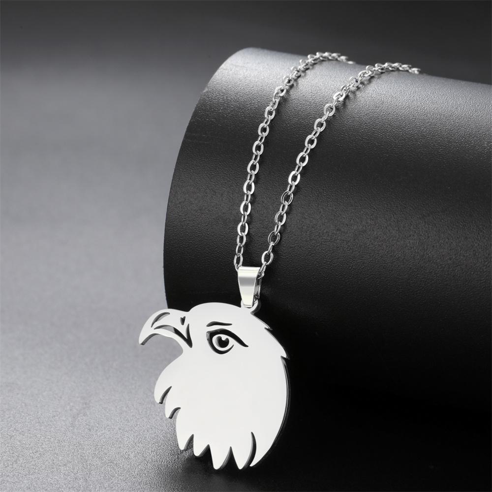 My Shape Punk Eagle Head Pendant Necklaces Stainless Steel Animal Bird Bald Eagle Charms Neck Chain Choker Jewelry Men’s Gifts
My Shape Punk Eagle Head Pendant Necklaces Stainless Steel Animal Bird Bald Eagle Charms Neck Chain Choker Jewelry Men’s Gifts